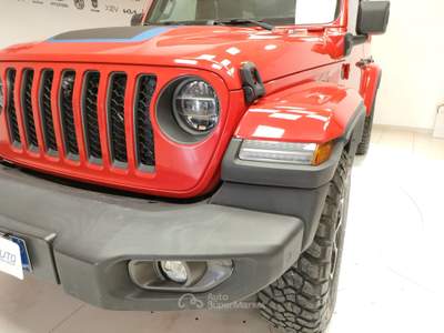 Jeep Wrangler  - wrangler unlimited 2.0 phev atx 4xe rubicon Rosso usata Civitanova Marche