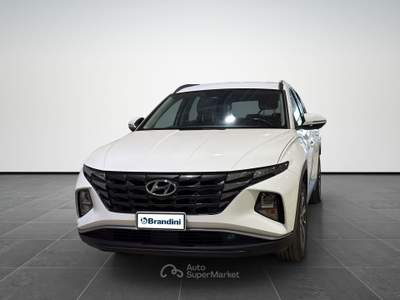 Hyundai Tucson  1.6 t-gdi 48v xtech 2wd imt Bianco usata Firenze