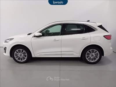 Ford Kuga 2.5 full hybrid vignale awd 190cv e-shifter Bianco usata Cava Manara