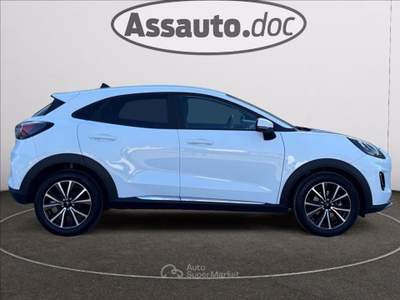 Ford Puma 1.0 ecoboost h Titanium s&s 125cv Bianco usata Gaglianico