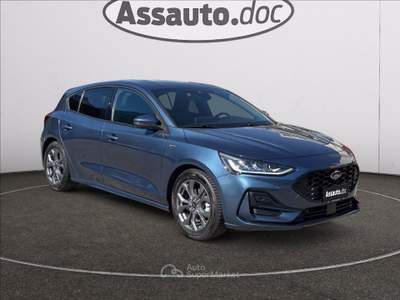 Ford Focus 1.0t ecoboost h ST-Line 125cv Blu/Azzurro usata Gaglianico