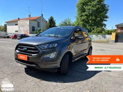Ford EcoSport 1.0 EcoBoost 125 CV Start&Stop ST-Line Design Grigio usata Vigevano