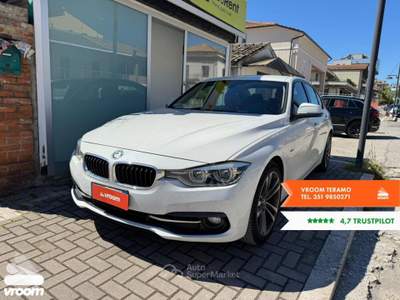BMW Serie 3 320d 320d Sport Bianco usata Teramo