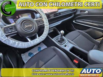 Jeep Avenger 1.2 T ALTITUDE 100CV 20.000KM TAGLIANDI JEEP EURO6E NAVI/FULL LED/PERMUTE Giallo usata Prato