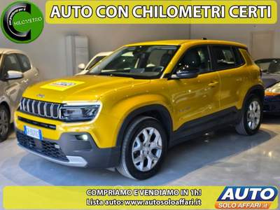 Jeep Avenger 1.2 T ALTITUDE 100CV 20.000KM TAGLIANDI JEEP EURO6E NAVI/FULL LED/PERMUTE Giallo usata Prato