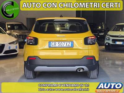 Jeep Avenger 1.2 T ALTITUDE 100CV 20.000KM TAGLIANDI JEEP EURO6E NAVI/FULL LED/PERMUTE Giallo usata Prato