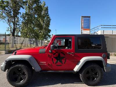 Jeep Wrangler Wrangler 3p 2.8 crd Sport auto dpf Rosso usata Fiumicino