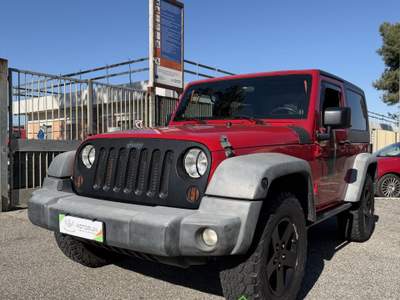 Jeep Wrangler Wrangler 3p 2.8 crd Sport auto dpf Rosso usata Fiumicino