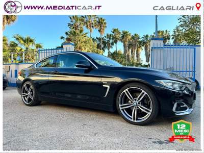 BMW Serie 4 420d 420d Coupé Modern Nero usata Cagliari