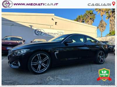 BMW Serie 4 420d 420d Coupé Modern Nero usata Cagliari