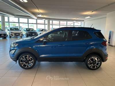 Ford EcoSport 1.000 BENZINA 125 CV ACTIVE ADATTA A NEOPATENTATI Blu/Azzurro usata Alba