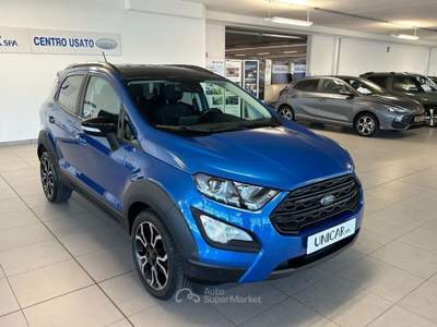 Ford EcoSport 1.000 BENZINA 125 CV ACTIVE ADATTA A NEOPATENTATI Blu/Azzurro usata Alba