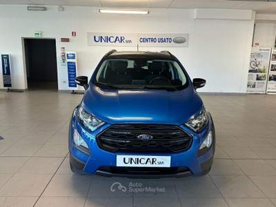 Ford EcoSport 1.000 BENZINA 125 CV ACTIVE ADATTA A NEOPATENTATI Blu/Azzurro usata Alba