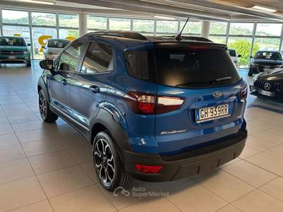 Ford EcoSport 1.000 BENZINA 125 CV ACTIVE ADATTA A NEOPATENTATI Blu/Azzurro usata Alba
