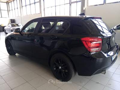 BMW Serie 1 114d 5 porte Nero usata Alpignano