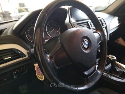 BMW Serie 1 114d 5 porte Nero usata Alpignano