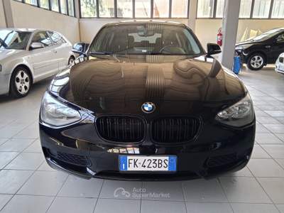 BMW Serie 1 114d 5 porte Nero usata Alpignano