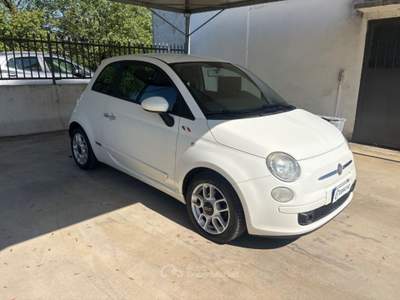 Fiat 500 1.2 UNICO PROPRIETARIO OK NEOPATENTATI EURO 5 Bianco usata Pavia