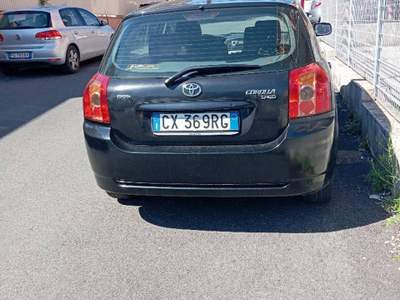 Toyota Corolla cambio aut e frizione rifatto fatttura Toyota qualsiasi prova  Nero usata Roma