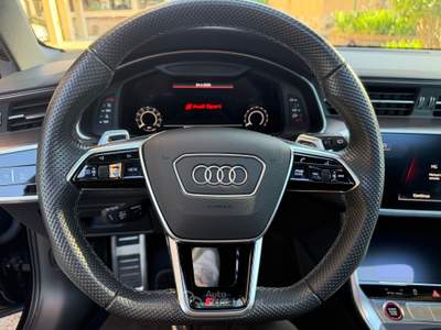Audi RS 6 Gancio traino Tetto Gommata Tagliandata Nero usata Genova