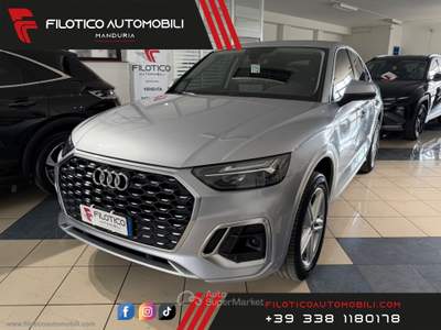 Audi Q5 Q5 SPB 40 TDI quattro S tronic S line Mild Hybrid MHEV 12V | USATO GARANTITO Argento usata Manduria
