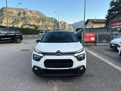 Citroen C3 C3 PureTech 83 S&S Shine VERNICE BICOLORE - BIANCO/TETTO NERO Bianco usata Lavis