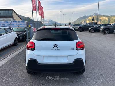 Citroen C3 C3 PureTech 83 S&S Shine VERNICE BICOLORE - BIANCO/TETTO NERO Bianco usata Lavis