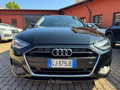 Audi A4 Avant 40 TDI S tronic BUSINESS ADVANCED Nero usata Milano