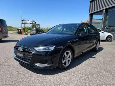 Audi A4 A4 Avant 35 TDI/163CV MHVE S tronic Business IVA DEDUCIBILE Nero usata Cerea