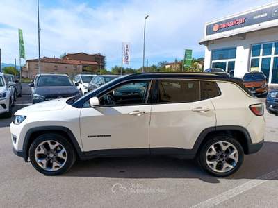 Jeep Compass 1.6 MJet 120cv Limited FINO A 24 MESI DI GARANZIA Bianco usata Salerno