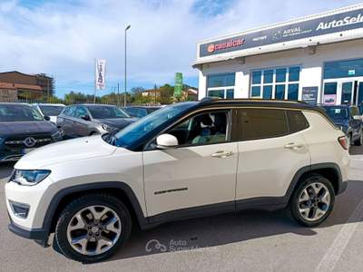 Jeep Compass 1.6 MJet 120cv Limited FINO A 24 MESI DI GARANZIA Bianco usata Salerno
