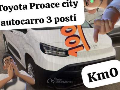 Toyota Proace 1.5D 100CV M/T 1000KG Comfort Bianco usata Alonte