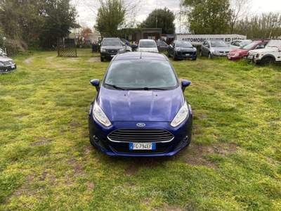 Ford Fiesta 5p Titanium * GPL * Super-Accessoriata * Neopatentati ok * 97cv 1.4 E6 VI Blu/Azzurro usata Firenze