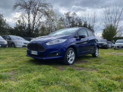 Ford Fiesta 5p Titanium * GPL * Super-Accessoriata * Neopatentati ok * 97cv 1.4 E6 VI Blu/Azzurro usata Firenze
