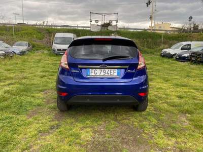 Ford Fiesta 5p Titanium * GPL * Super-Accessoriata * Neopatentati ok * 97cv 1.4 E6 VI Blu/Azzurro usata Firenze