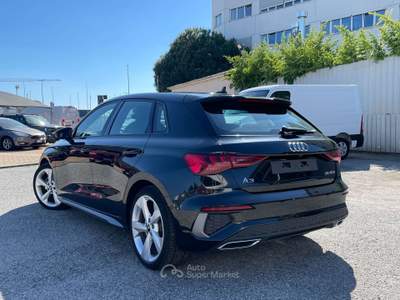 Audi A3 Sportback 35 1.5 TFSI 150CV S-Line S-Tronic Nero usata TORINO
