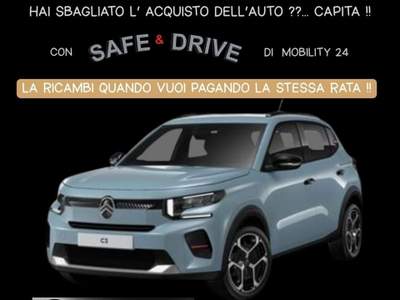 Citroen C3 Turbo 100 cv Manuale PLUS DA € 15100 DETAX !!SENZA OBBLIGO DI FINANZIAMENTO usata Giaveno