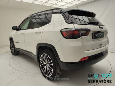 Jeep Compass II 2021 1.5 turbo t4 mhev Summit 2wd 130cv dct Bianco usata Erba