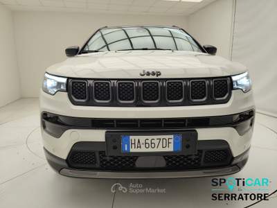 Jeep Compass II 2021 1.5 turbo t4 mhev Summit 2wd 130cv dct Bianco usata Erba