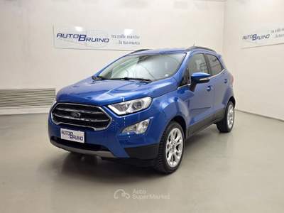 Ford EcoSport 1.0 Ecoboost 125cv S&S Titanium Blu/Azzurro usata Bruino