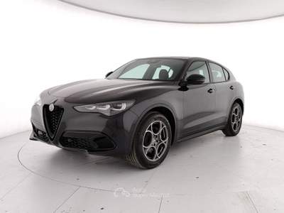 Alfa Romeo Stelvio My24 Diesel 210 Cv Sprint Nero usata Caserta