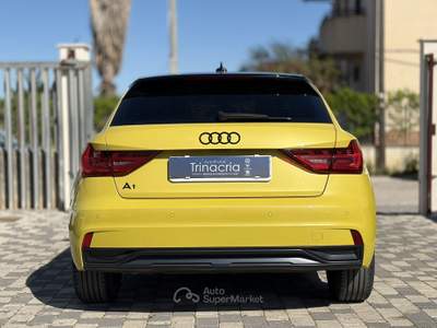 Audi A1 Sportback Admired Advanced 1.0 TFSI 95CV S-Tronic 25 Giallo usata Borgetto