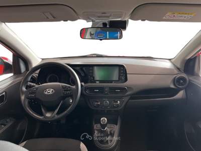 Hyundai i10 III 2020 1.0 Tech Connect Pack econext Gpl Rosso usata Torino