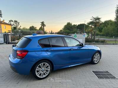 BMW Serie 1 116d 116 d 5p Msport BIXENO LED UNIPRO BOOKERVICE E6 Blu/Azzurro usata San Felice sul Panaro