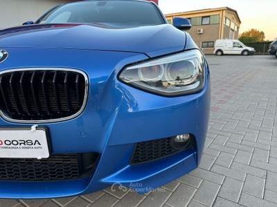 BMW Serie 1 116d 116 d 5p Msport BIXENO LED UNIPRO BOOKERVICE E6 Blu/Azzurro usata San Felice sul Panaro