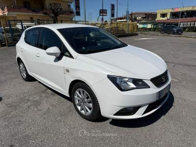 Seat Ibiza 5PORTE 1.2TDI 75CV Bianco usata giugliano in campania