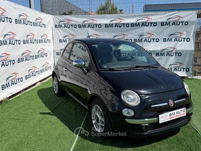 Fiat 500 1.3 Multijet 16V 75 CV Lounge GARANTITA 12 MESI Nero usata Napoli