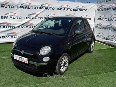 Fiat 500 1.3 Multijet 16V 75 CV Lounge GARANTITA 12 MESI Nero usata Napoli