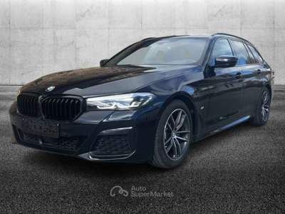 BMW Serie 5 520d 520 d 48V Touring Msport Nero usata Pieve di Cento