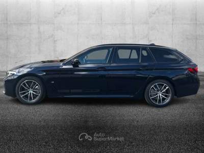 BMW Serie 5 520d 520 d 48V Touring Msport Nero usata Pieve di Cento
